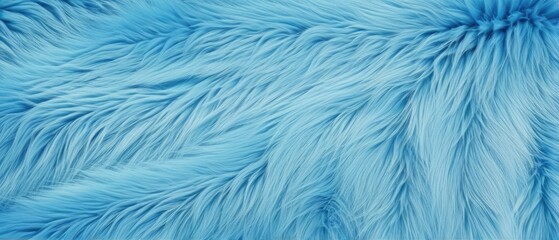 Obraz premium Soft Blue Fur Texture