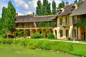 Versailles; France - june 26 2024 : Marie Antoinette estate