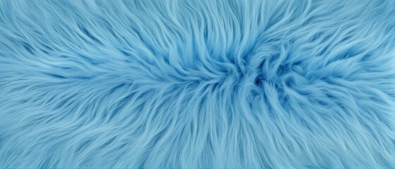 Fototapeta premium Blue Fur Texture