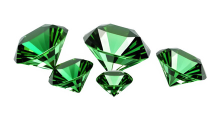 Fototapeta premium green diamond gem