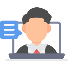 Virtual Meeting Icon
