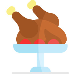 Christmas Dinner Icon