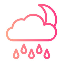 rain gradient icon