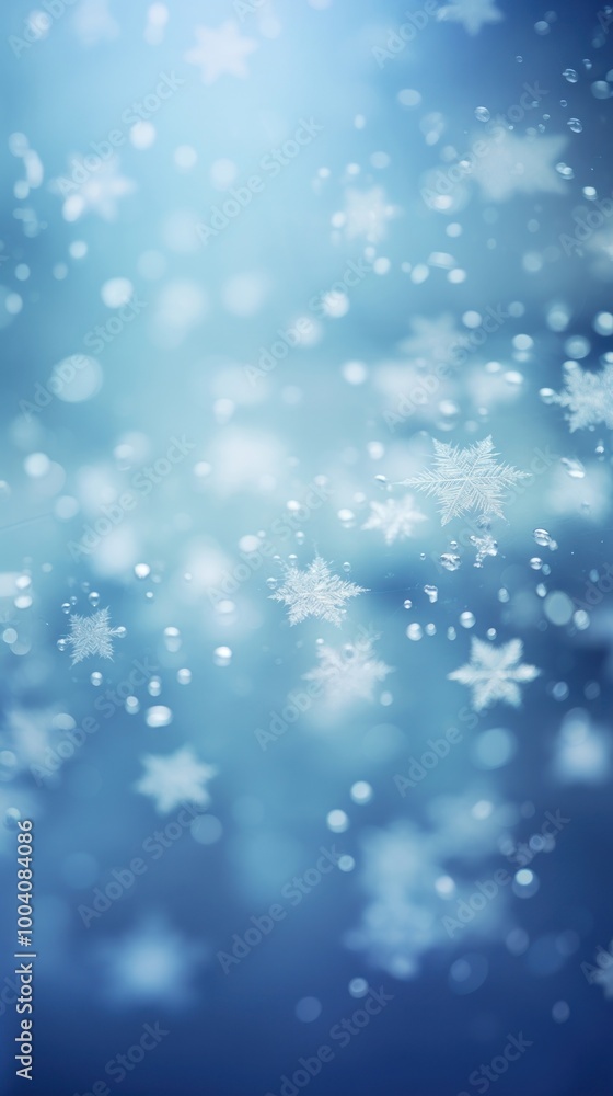 Canvas Prints Snowflake backgrounds nature illuminated.