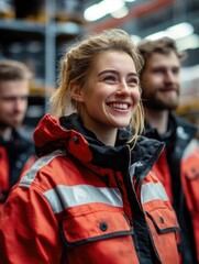 Determined Rescue Team Member