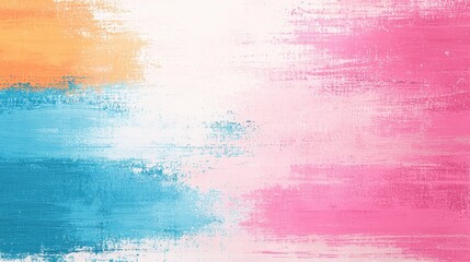 Obraz premium Abstract texture of brush strokes with mixed media feel