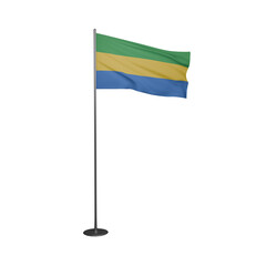 Gabon flag 3