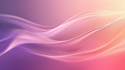 Naklejka premium Abstract pink and purple waves background.