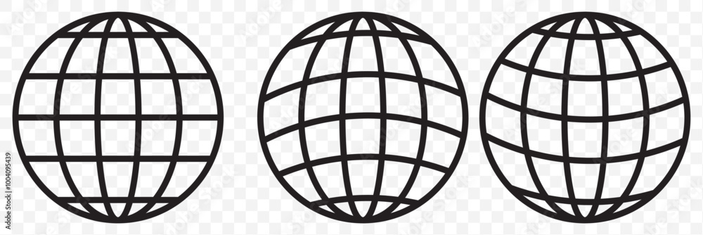 Poster web icon vector. web icon page symbol for your web design. internet world vector. eps 10.