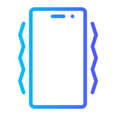 vibration gradient icon