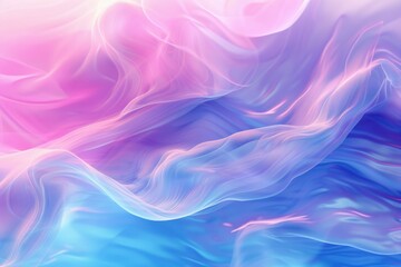 Fototapeta premium Close-up shot of a bright blue and pink background, suitable for creative projects