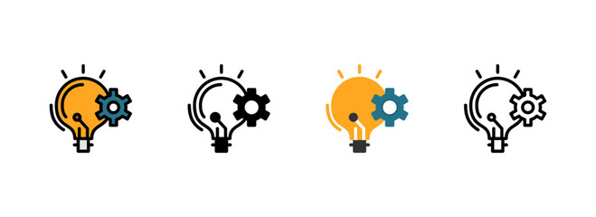 Set of Innovation Icon