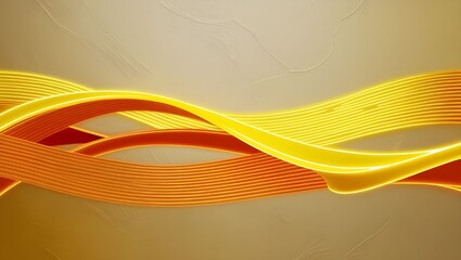 Vibrant Neon Color Strip Wave: Abstract Horizontal Background with Dynamic Texture