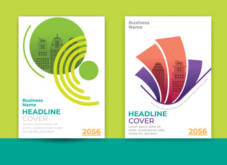 Fototapeta premium Business promotion cover, company brochure, flayer, pamphlet, annual report cover, a4 cover