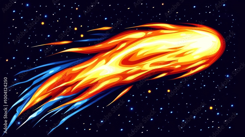 Poster the background of this illustration shows an abstract flame texture vortex frame illustration. pop d