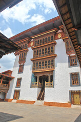 The Punakha Dzong administrative centre of Punakha District in Punakha, Bhutan