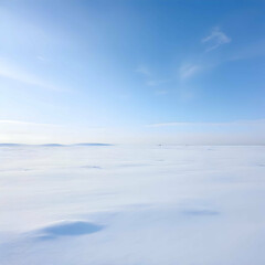 Obraz premium A serene winter landscape