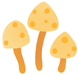 illustration of a mushroom