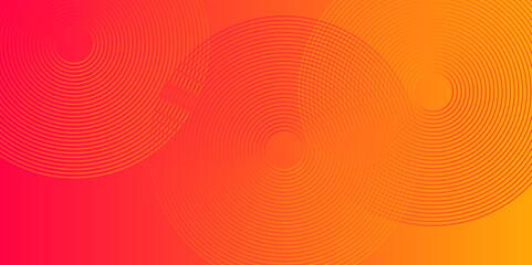 Modern orange  abstract background with circle shape. orange vector gradient abstract background. Vector. abstract graphic design Futuristic concept banner pattern presentation background.