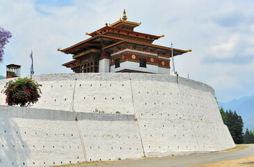 The Punakha Dzong administrative centre of Punakha District in Punakha, Bhutan