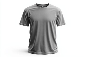 White Tshirt Mockup Isolated created with Generative AI