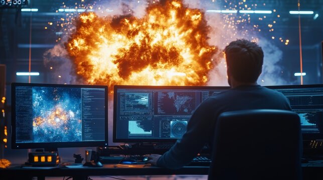 Hacker Under Attack.