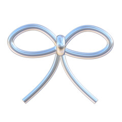 3D Metallic Silver Chrome Stickers 