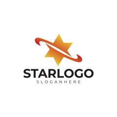 vector star logo premium template