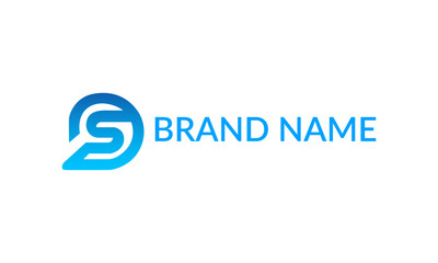 Creative S logo design template