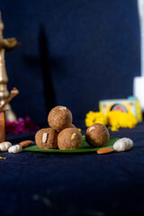 Indian Traditional Makhana Laddoo with dryfruits