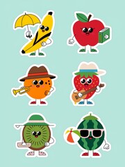 cute and funny stickers for kids and schools
