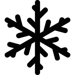 
Simple vector icon snowflake