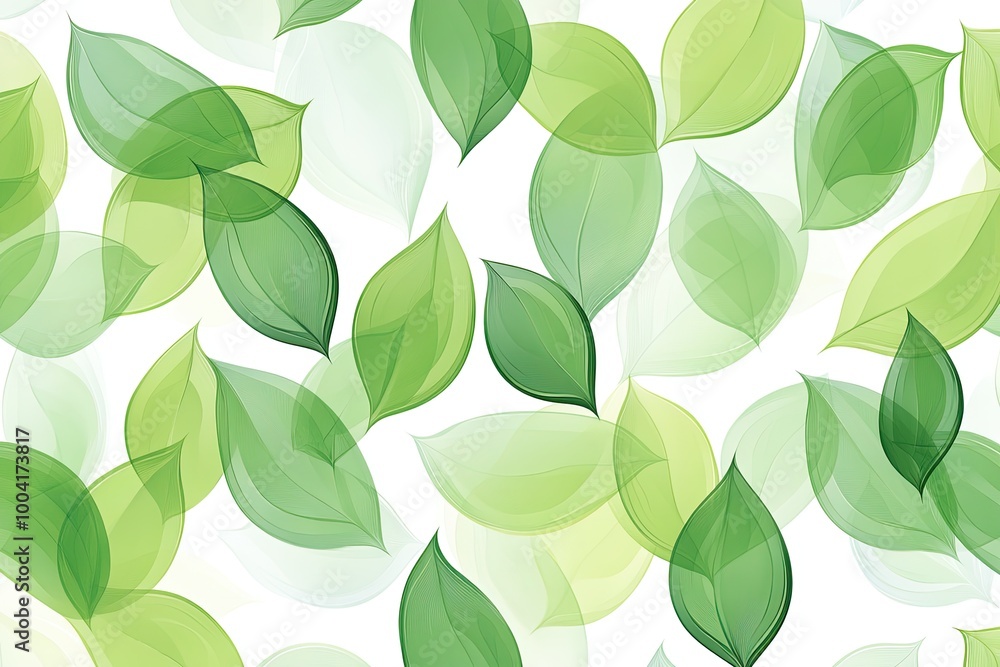 Poster minimalist abstract leaves background with simple and elegant design