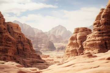 Fototapeta premium Landscape mountain outdoors nature.