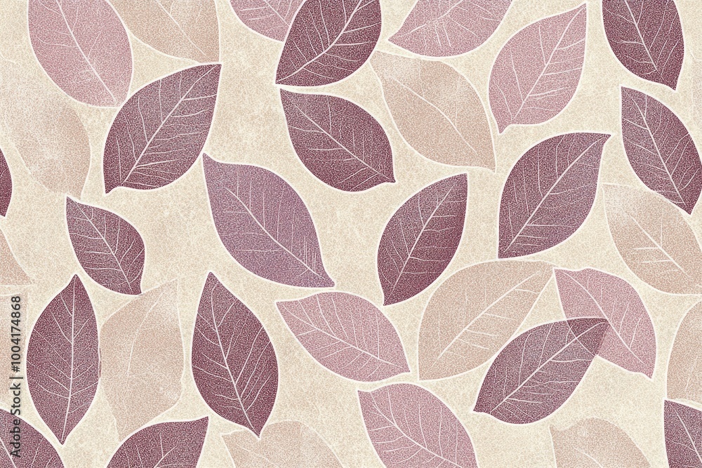 Poster minimalist abstract leaves background with simple and elegant design