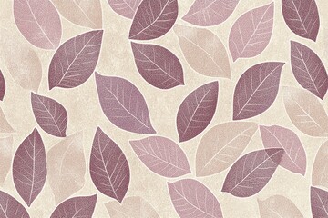 Minimalist Abstract Leaves Background with Simple and Elegant Design