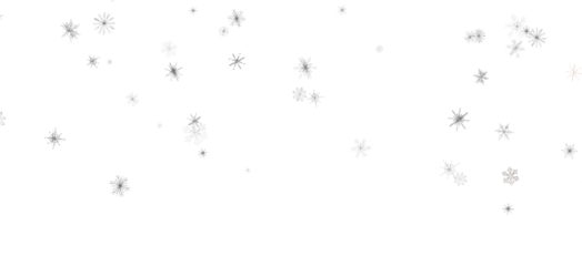 Winter christmas sky with falling snow