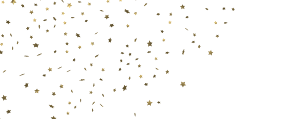 Galactic Christmas Descent: Enthralling 3D Illustration of Falling Holiday Stars from the Cosmos