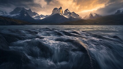 Amazing landscape illustration