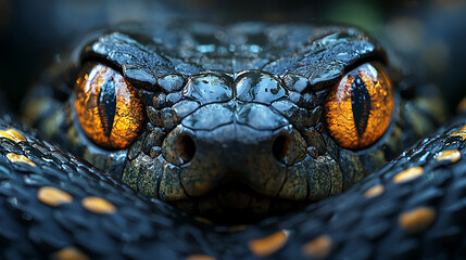 Fototapeta premium olhos de cobra 