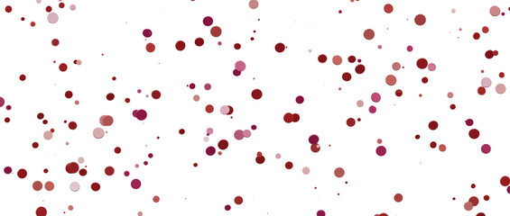 Glittering confetti on a transparent background. Holiday confetti png. red confetti falls from the sky.