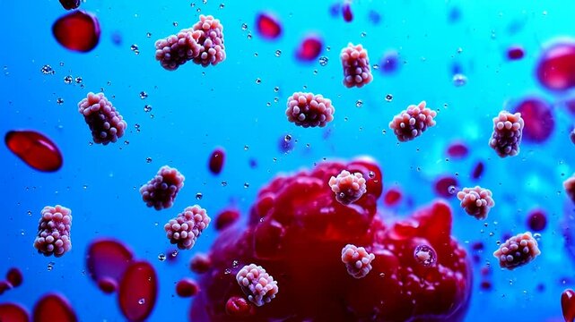 Understanding insulin particles in the human bloodstream during cellular metabolism processes