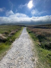 path to the mountains