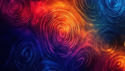 Fototapeta premium Champion swirls of vibrant colors create a mesmerizing abstract pattern in the background