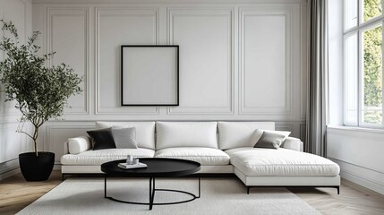 Elegant Modern Living Room Interior