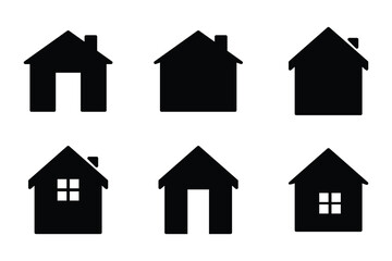 house icons set, collection home icons.