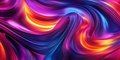 Obraz premium abstract background with colorful lines