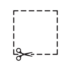 scissors icon design vector isolated