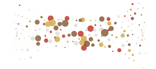 Confetti, paper triangle on the floor, fancy, colorful, celebration party