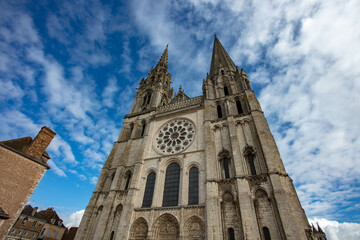 Fototapeta premium Notre Dame de Chatres Cathedral France